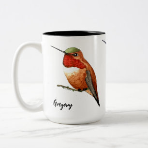 Custom Hummingbird-Tasse Zweifarbige Tasse