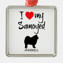 Custom I Liebe My Samoyed