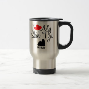Custom I Liebe My Shih Tzu Tasse