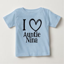 Custom "I ❤️ My (Name)" Infant/Toddler Tee