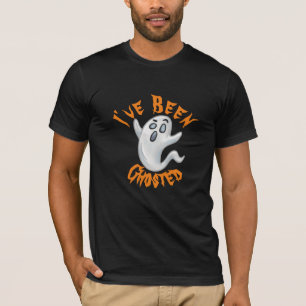 Custom Ich wurde gehostet Pun Funny Halloween T-Shirt