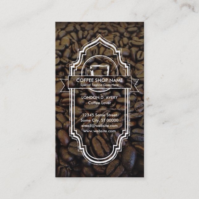 CUSTOM IMAGE Coffeektion Programm Treuekarte (Vorderseite)