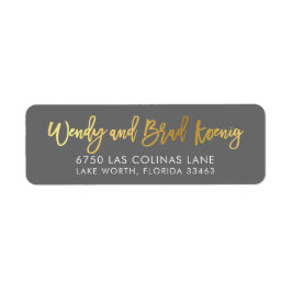 CUSTOM-Imitate Goldfoliennamen Graugold ROSS