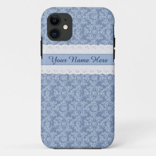 Custom Indigo Floral Imitate Lace iPhone 5/5s Fall Case-Mate iPhone Hülle