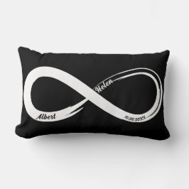 Custom Infinity Paare Hochzeitstipendium Lendenkissen