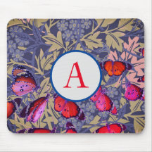 CUSTOM INITIAL MAUSPAD MORRIS UND SCHALTFLÄCHEN