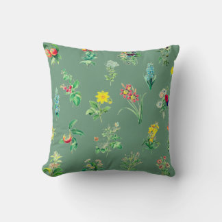 CUSTOM INITIAL THROW PILLOW RETRO DESIGN W/ POPPY KISSEN