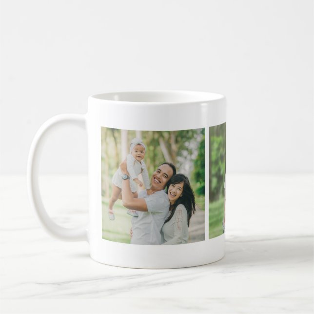 Custom Instagram Foto Kaffeemübel Tasse (Links)