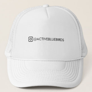 Custom Instagram Name Trucker Hat Truckerkappe