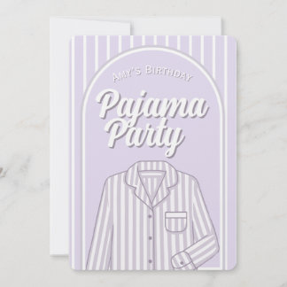 Custom Invitation - Girls Pajama Slumber Party Einladung