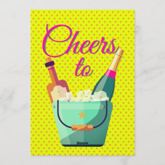 Custom Invitation, Polka Dots, Birthday Party Einladung