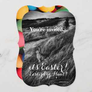 Custom Invite Party Ostereier Hunt Brunch Einladung