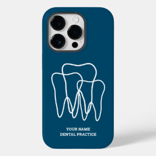 Custom iPhone 14 Gehäuse für Zahnarzt oder Hygiene Case-Mate iPhone 14 Pro Hülle