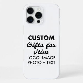 Custom iPhone 16 Pro Max Slim Fall Hülle