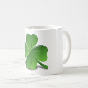 Custom Irish Lucky Kleeblatt Happy St Patrick Tass Tasse