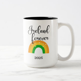 Custom Irish Mug 15 oz two tone Zweifarbige Tasse