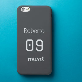 Custom Italy National Soccer Professional Mono iPhone 15 Pro Hülle
