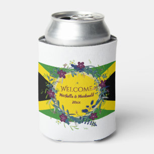 Custom Jamaica Flag Wedding Dosenkühler