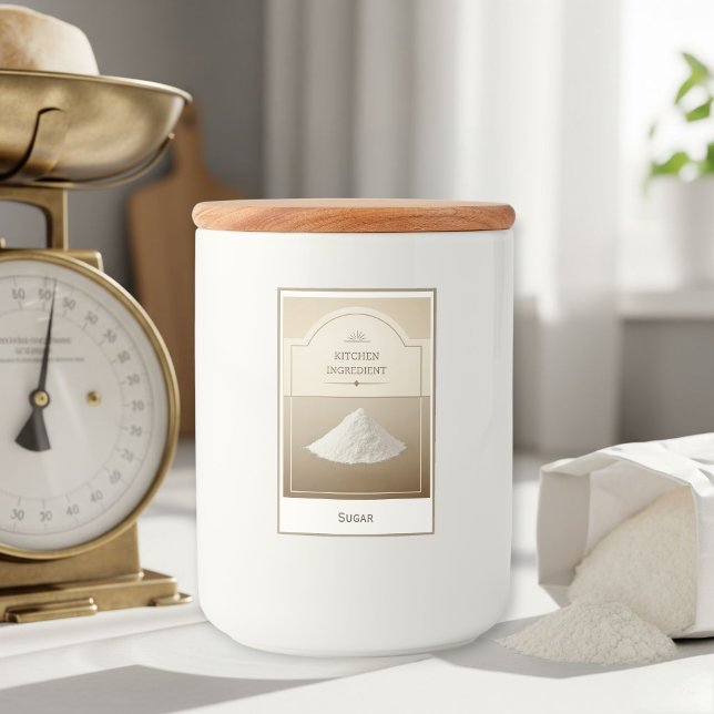 Custom Jar Label Set Smart Organization for Spices Lebensmitteletikett (Von Creator hochgeladen)