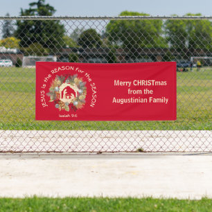 Custom JESUS IST DER GRUND Weihnachtsbanner Banner