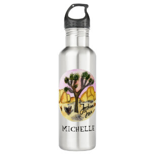 CUSTOM Joshua Tree Nationalpark California Edelstahlflasche