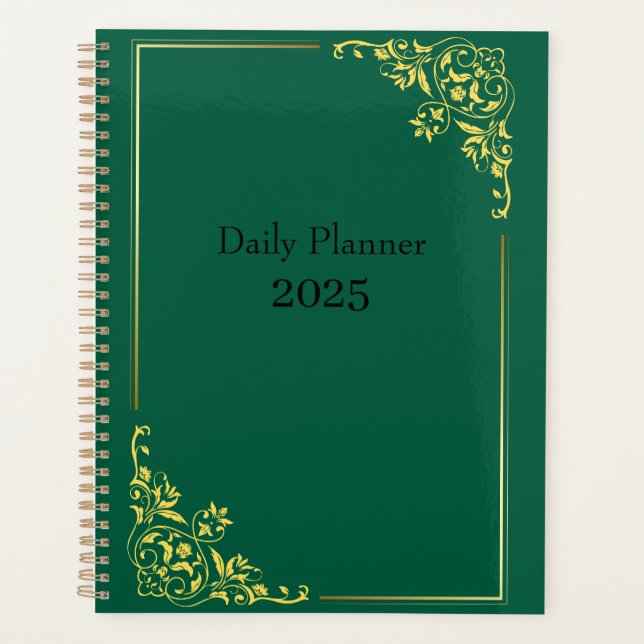 Custom Journal for Work, School & Daily Writing Planer (Vorderseite)