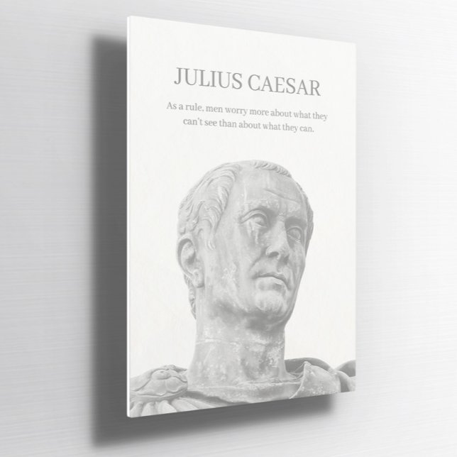 Custom Julius caesar inspirierendes Zitat Poster (Von Creator hochgeladen)