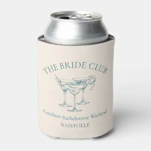 Custom Junggeselinnen-Abschied Cocktail Club Dosenkühler