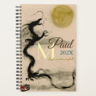 Custom Kamiyomoji Dragon Personal Planner Planer