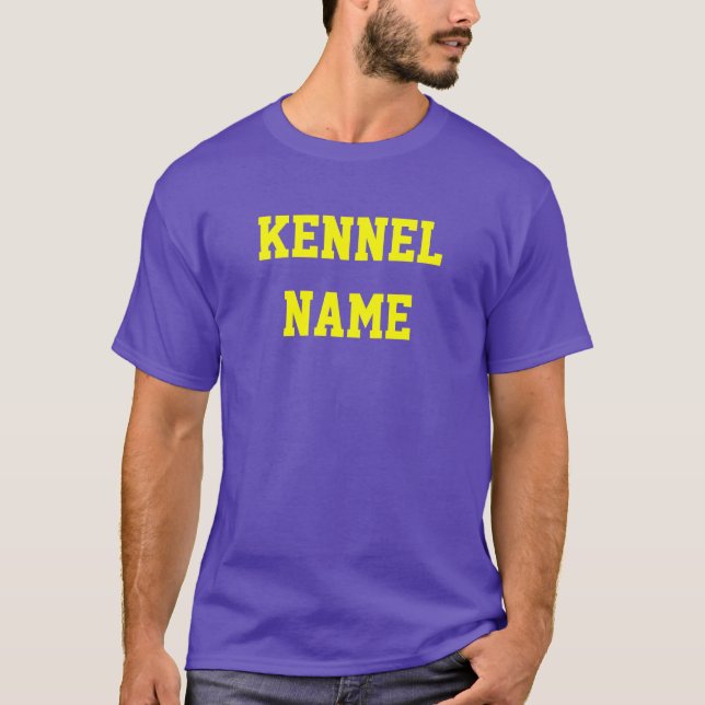 CUSTOM KENNEL NAME T-Shirt (Vorderseite)