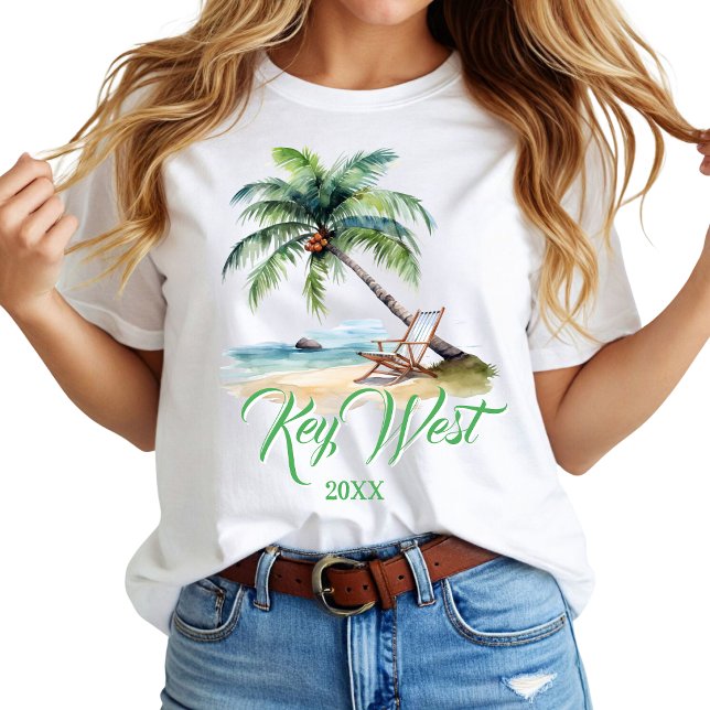 Custom Key West Beach T-Shirt (Von Creator hochgeladen)