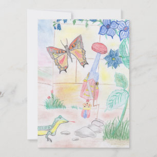 Custom Kids Artwork, Nutcracker Spielzeug, Schmett Einladung