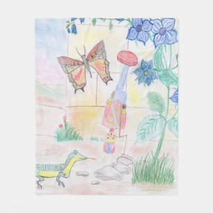 Custom Kids Artwork, Nutcracker Spielzeug, Schmett Fleecedecke