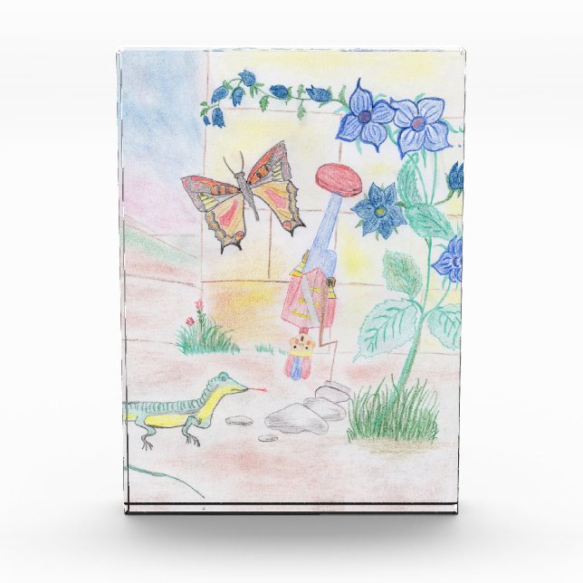 Custom Kids Artwork, Nutcracker Spielzeug, Schmett Fotoblock (Vorderseite)