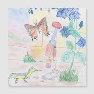 Custom Kids Artwork, Nutcracker Spielzeug, Schmett Magnetkarte