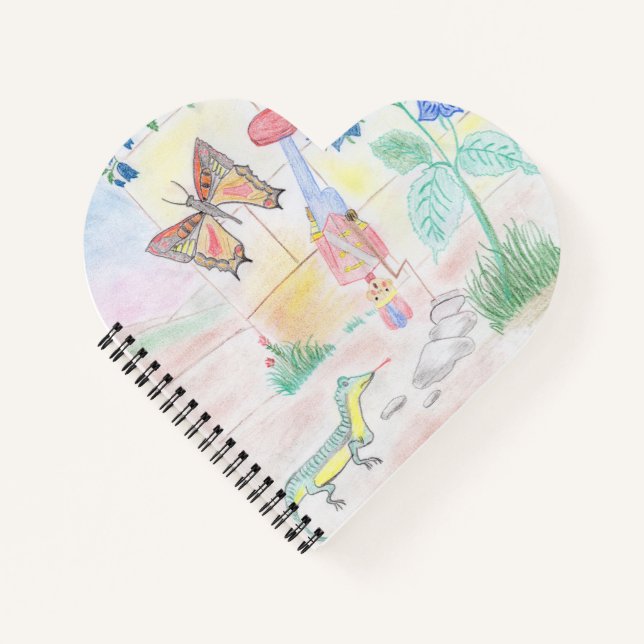 Custom Kids Artwork, Nutcracker Spielzeug, Schmett Notizbuch (Vorderseite)