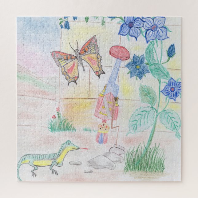 Custom Kids Artwork, Nutcracker Spielzeug, Schmett Puzzle (Vertikal)