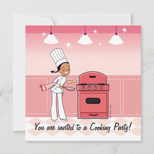 Custom Kids Party Einladung mit einzigartigem Artw (Vorderseite)