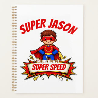 Custom Kids Superhero Name & Superpower Planer