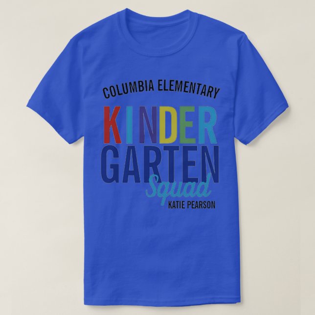 Custom Kindergarten T-Shirt (Design vorne)