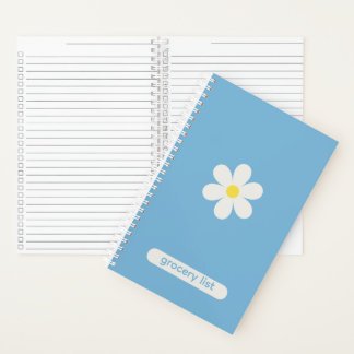 Custom Kitchen Organization Daisy Floral Notizbuch