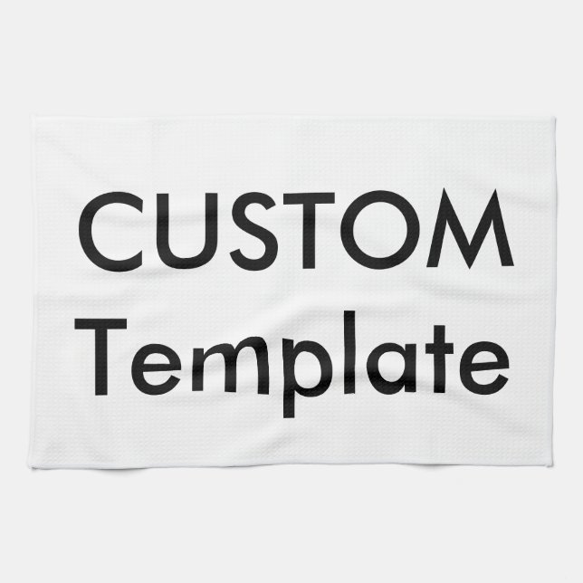 Custom Kitchen (Tee) Handtücher 16" x 24" (Set 3) (Horizontal)