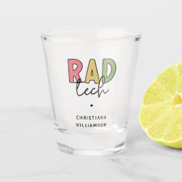 Custom Krass Tech Radiologiologist Radiology Schnapsglas