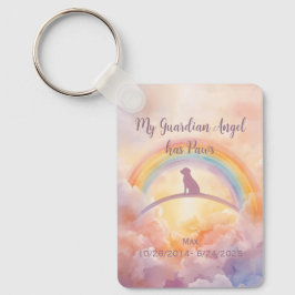 Custom Labrador Retriever Pet Loss Keychain Schlüsselanhänger