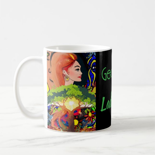 Custom Lady Luck Couple's Game Night  Kaffeetasse (Links)