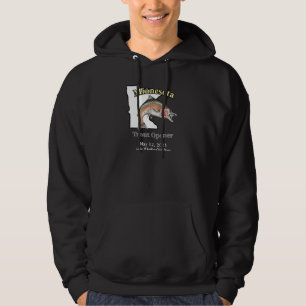 Custom Lake/Date Minnesota Trout Opener Dunkel Hoodie