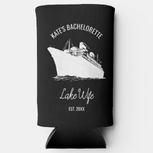 Custom Lake Ehefrau Junggeselinnen-Abschied Favori Selters Dosenkühler