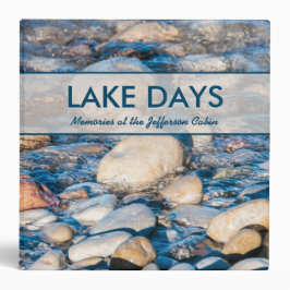 Custom Lake House Erinnerungen Book 5,1 Cm Ordner