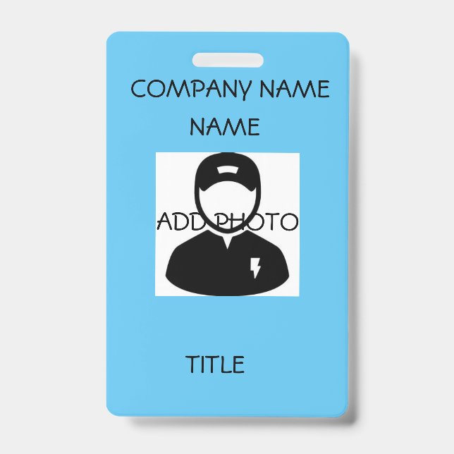 CUSTOM LAPEL LANYARD NAME TAGS AUSWEIS (Vorderseite)
