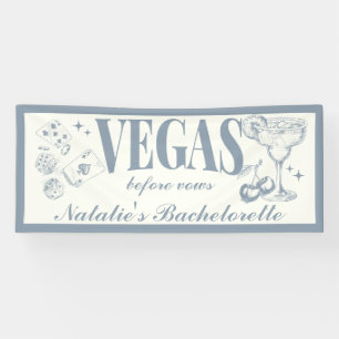 Custom Las Vegas Junggeselinnen-Abschied Personali Banner